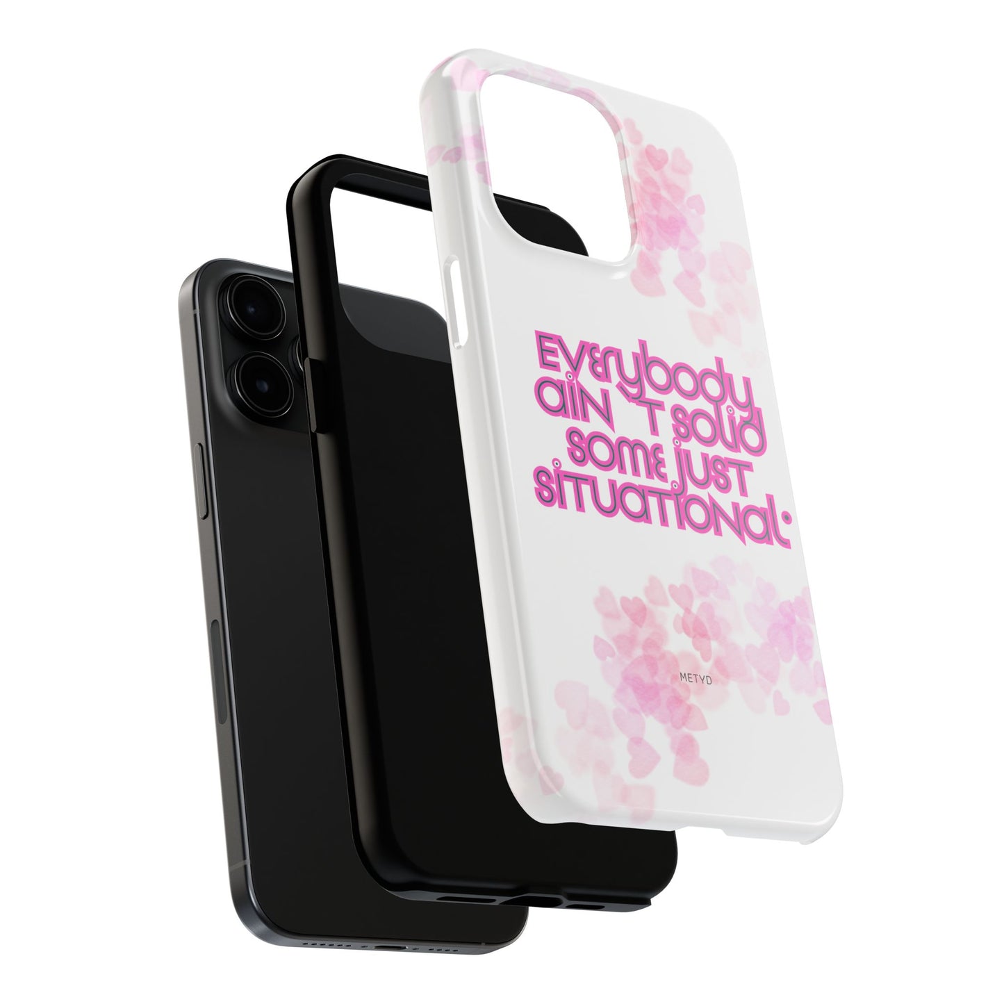 Phone Cases - Stop calling it a vibe You're a red flag design