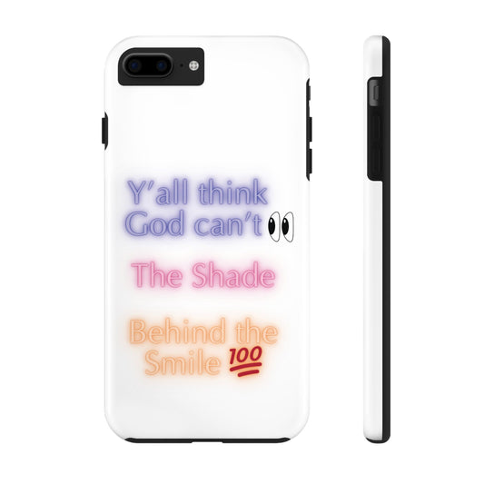 Y’all think God can’t see