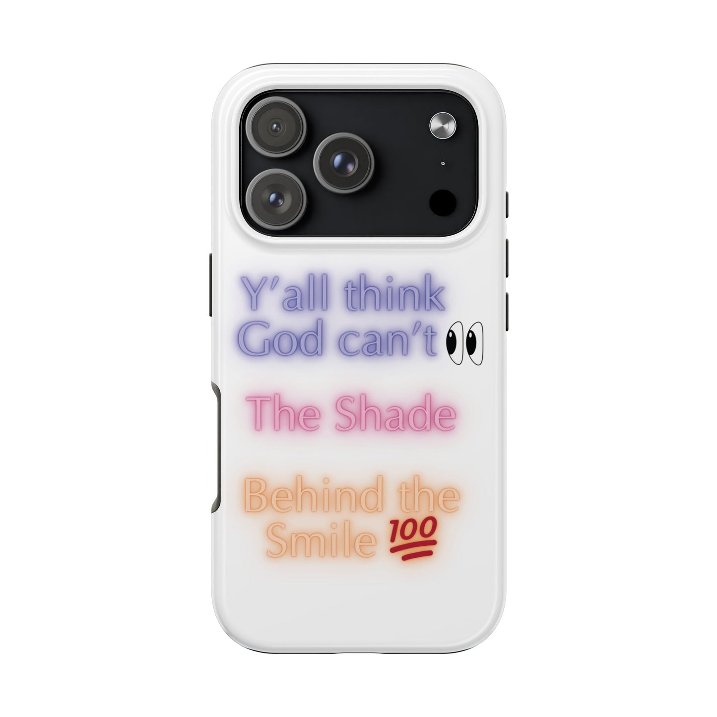 Y’all think God can’t see