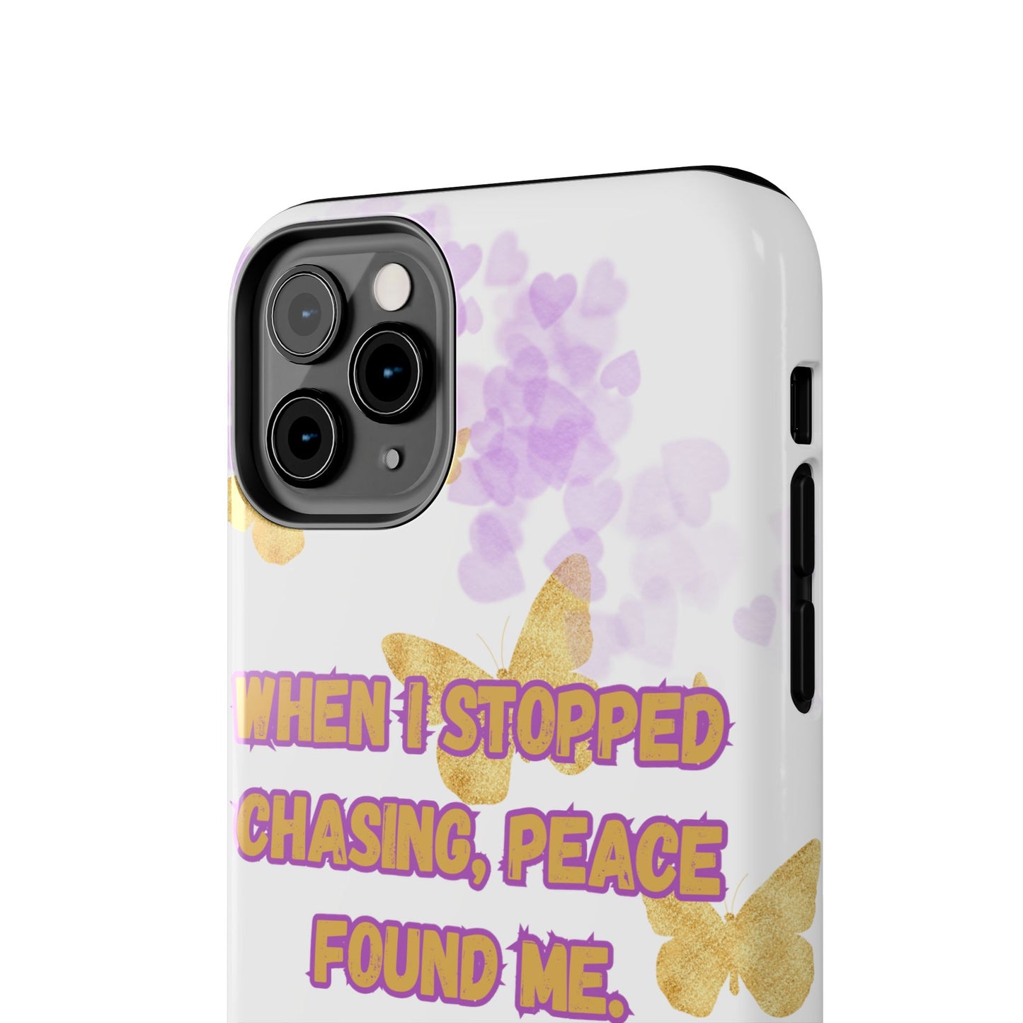 Phone Case - 'When I stopped chasing people, peace started chasing me'