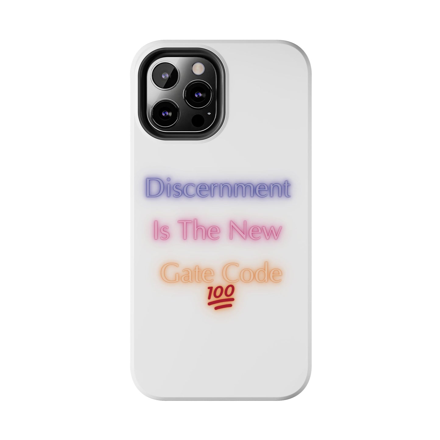 Phone Case - Discernment is the New Gate Code Tough Phone Case