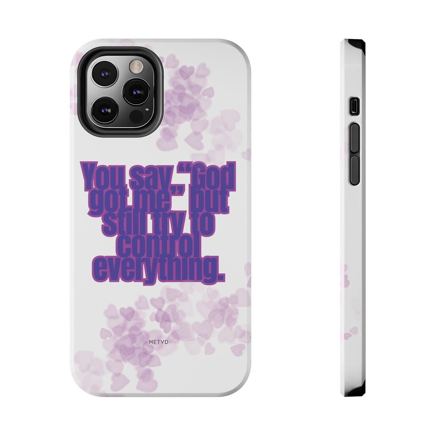 Phone Case - 'God got me' Design - Tough